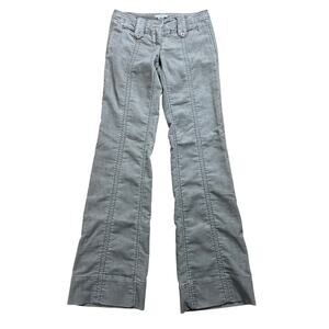 Sitwell By Anthropologie Women's Pants Size 0 Wide Leg Flare Beige Pants Cotton